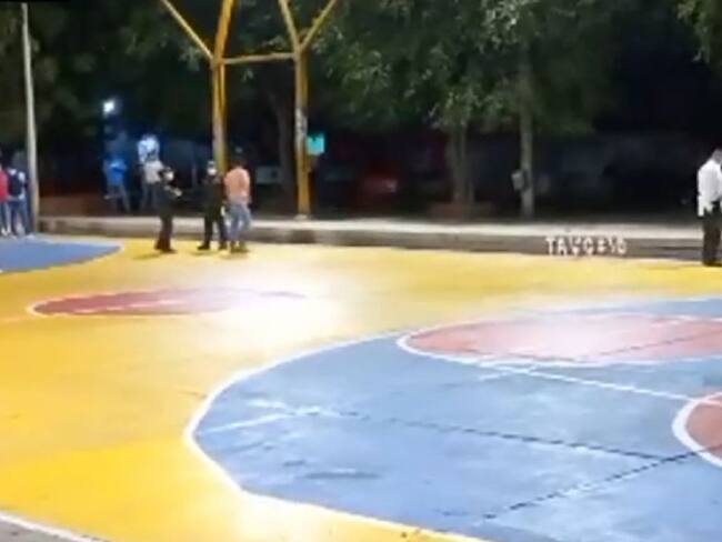 Lugar de la explosión