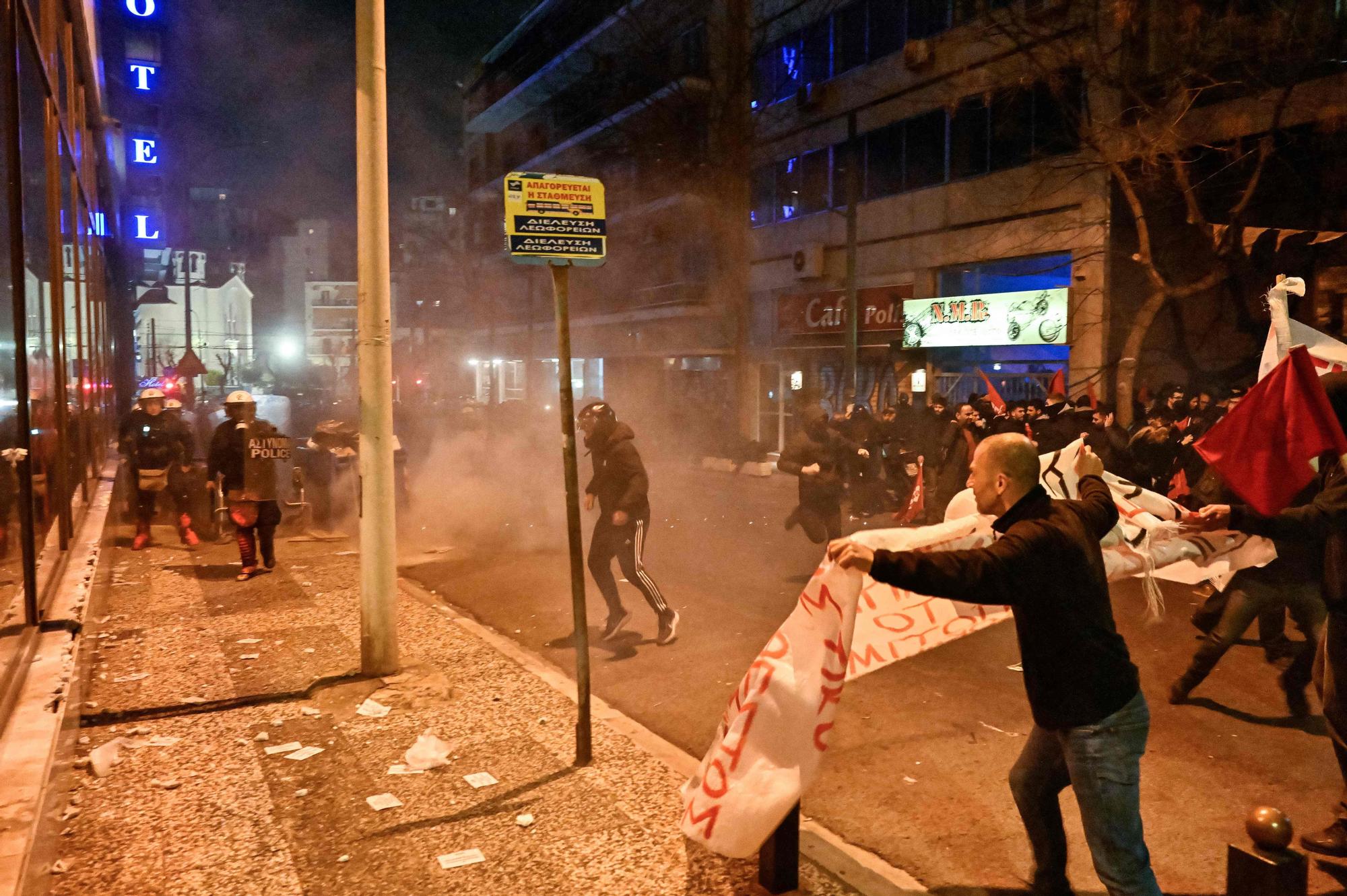 Protestas en Grecia tras el accidente ferroviario - (Foto: @NoticiasdeAlava)