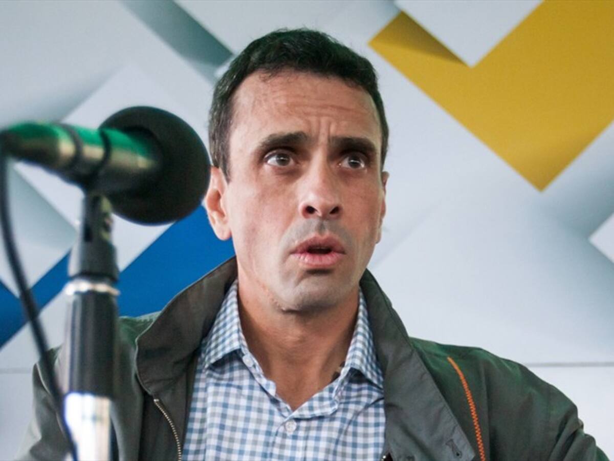 Henrique Capriles fue atendido en EE.UU. por lesiones en su rostro