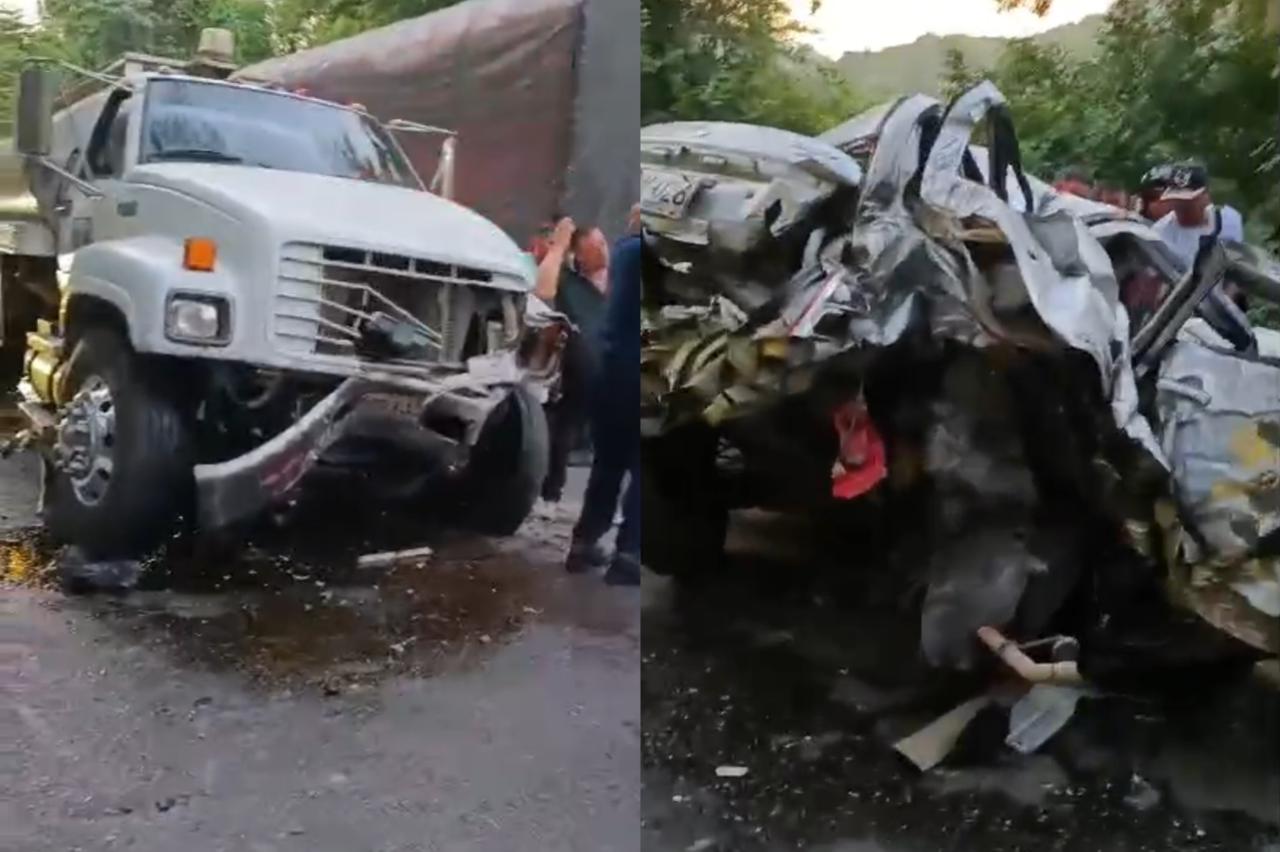 Tres muertos deja fuerte accidente en la Troncal de Oriente, en Zona Bananera. Foto: Captura de video accidente