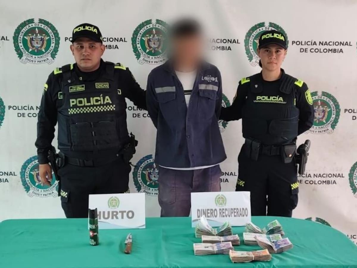 Capturan a hombre que robó $42 millones con gas pimienta en un centro comercial de Kennedy
