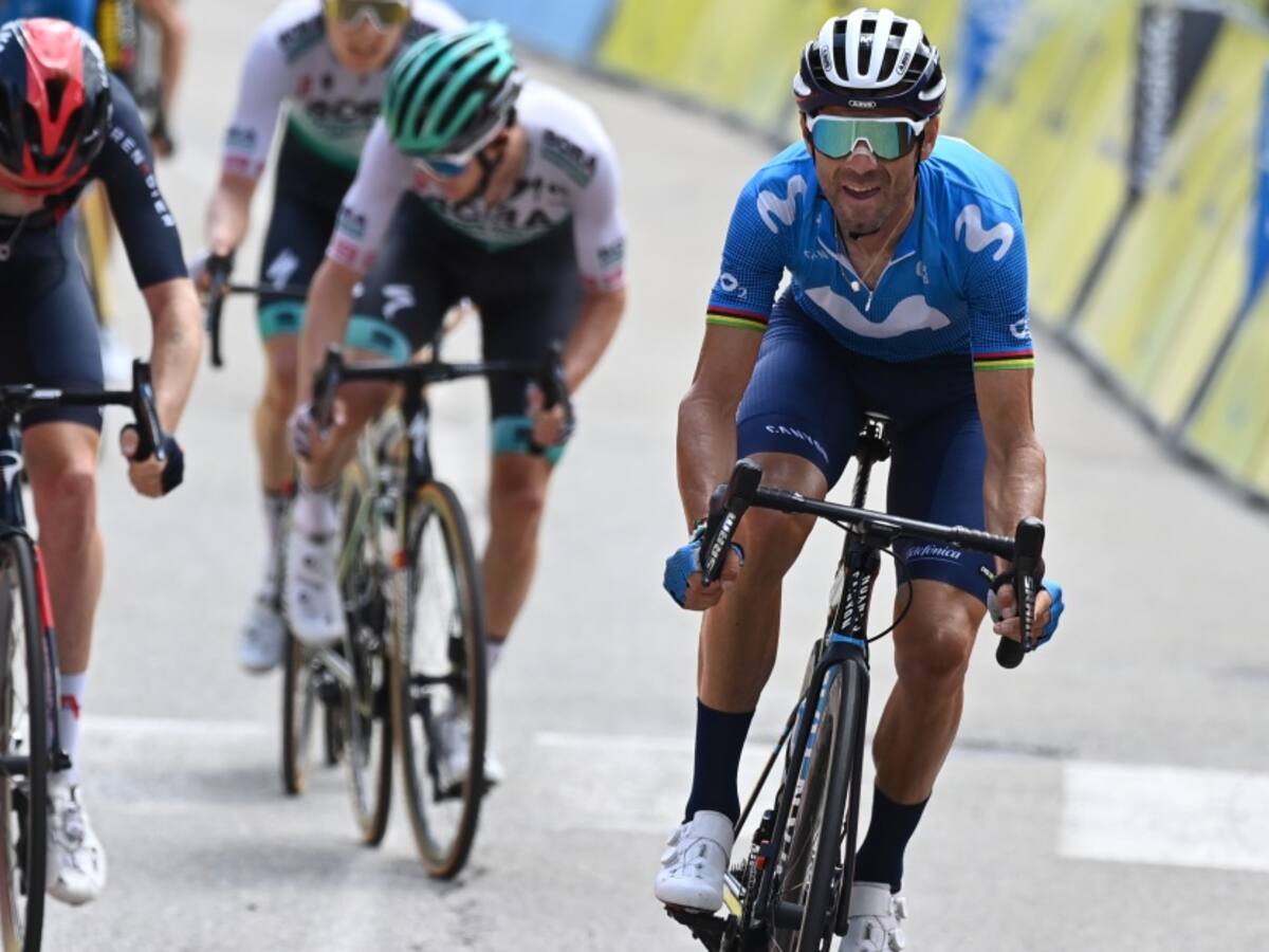 Valverde gana la sexta etapa del Dauphiné y Lutsenko es nuevo líder