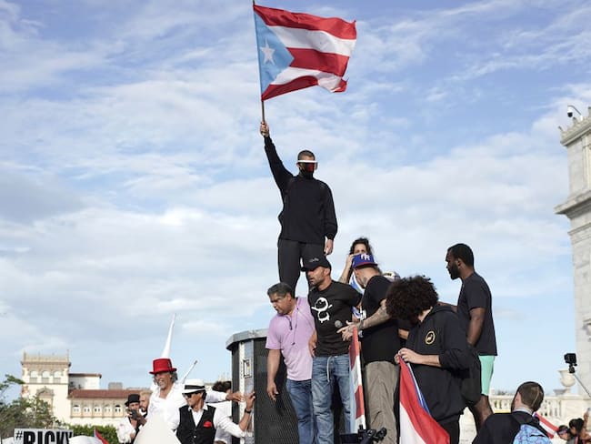 Manifestaciones en Puerto Rico 