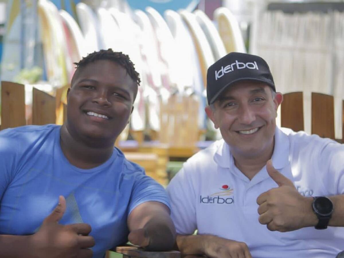 Iderbol garantiza apoyo a surfista Freddy Marimón