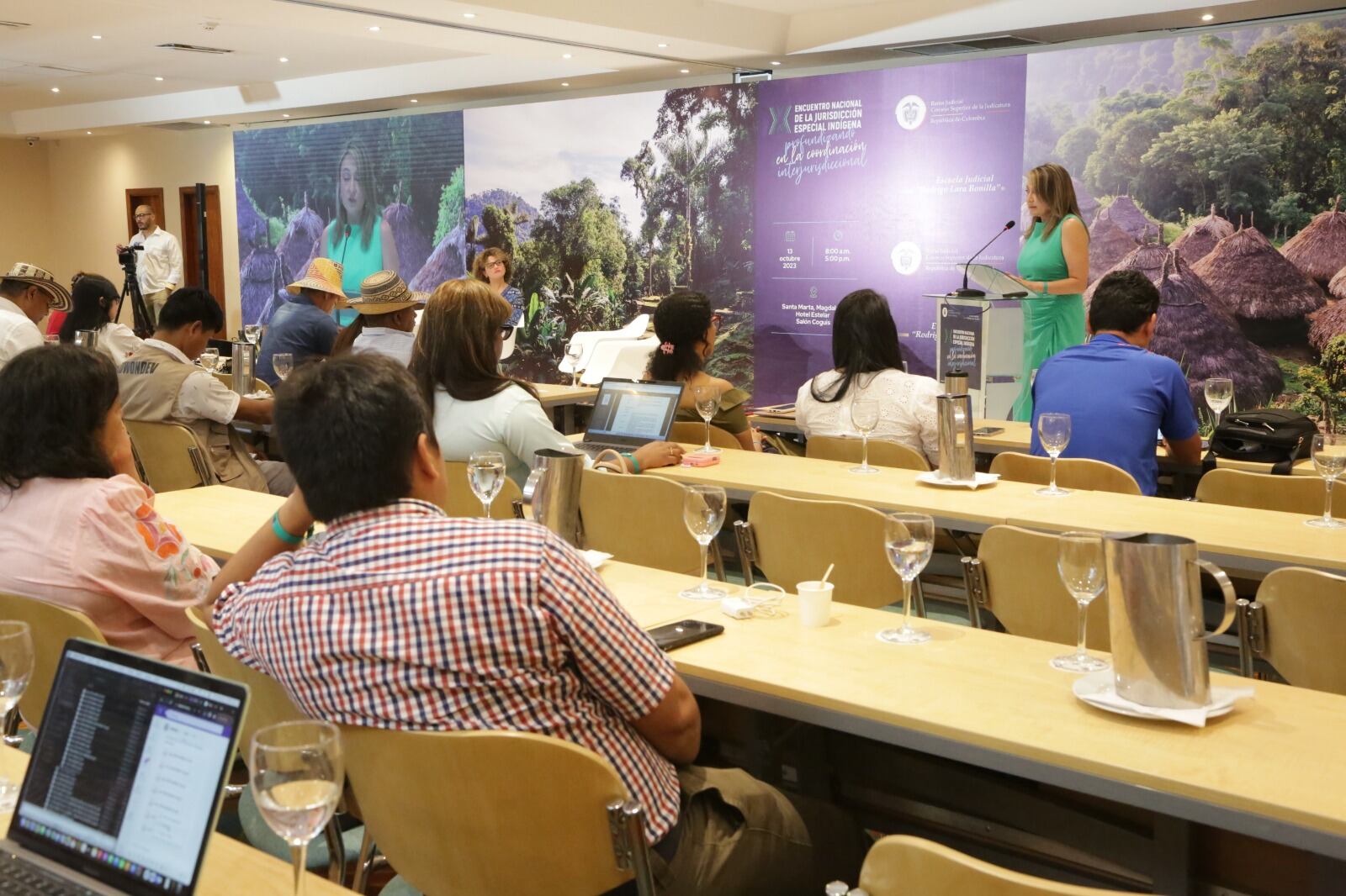 X Encuentro Nacional de la Jurisdicción Especial Indígena en Santa Marta . Consejo Superior de la Judicatura