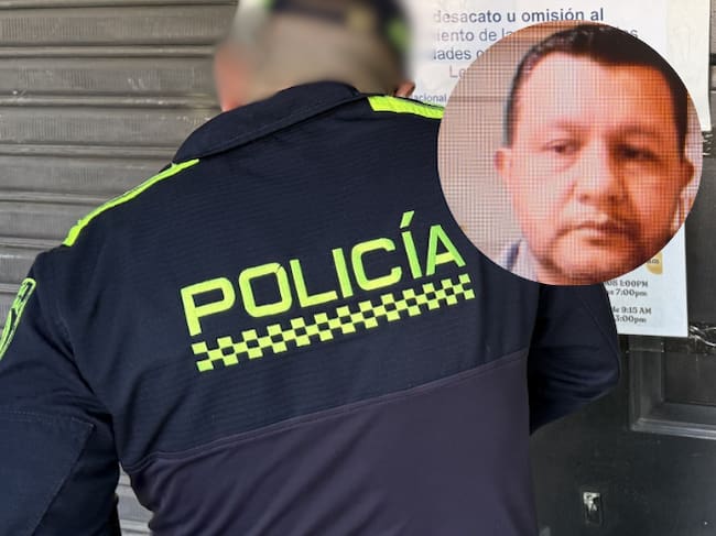 Expolicía condenado - fotos cortesía y fiscalía