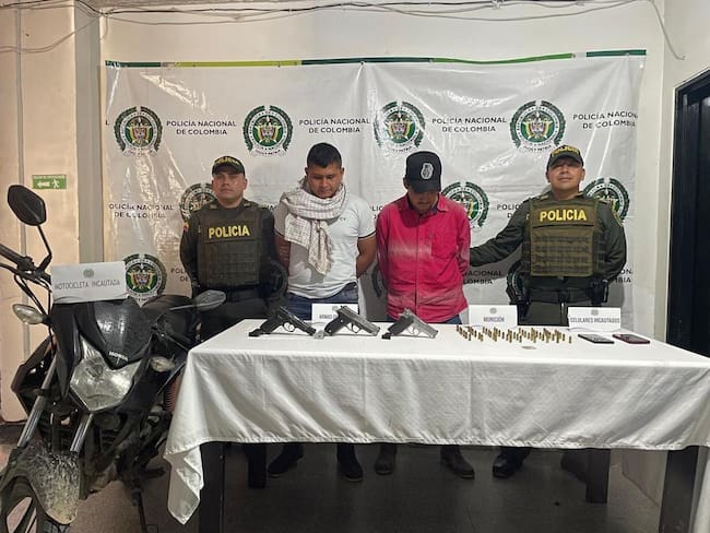 Transportaban armas para cometer actosdelictivos