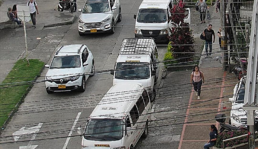 Transporte escolar afectado en Caldas