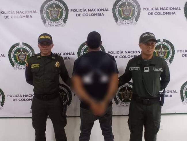Capturaron a hombre con circular roja de Interpol en Turbo. Foto: Policía Urabá.