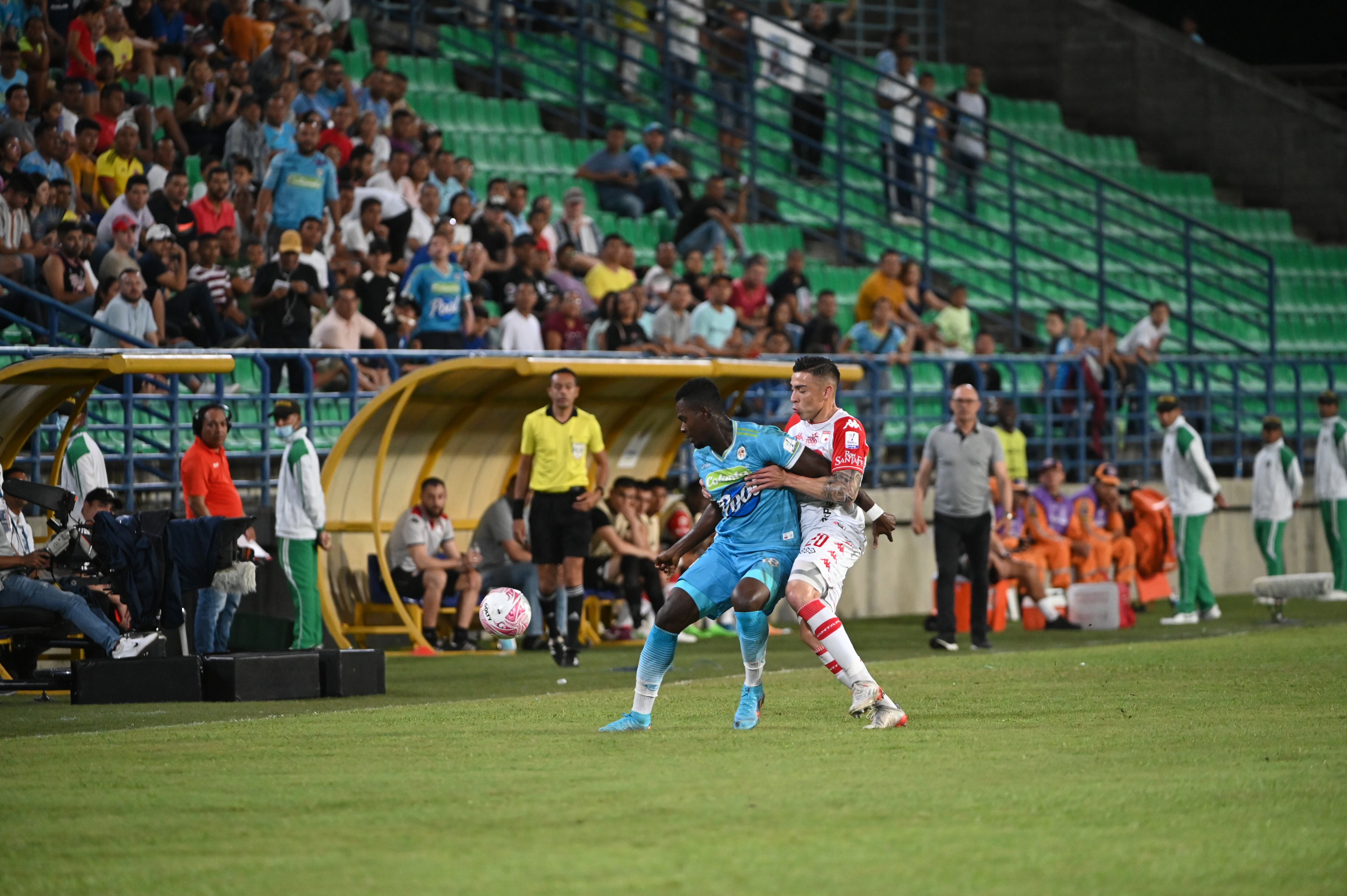 Santa Fe igualó con Jaguares en Liga / Colprensa