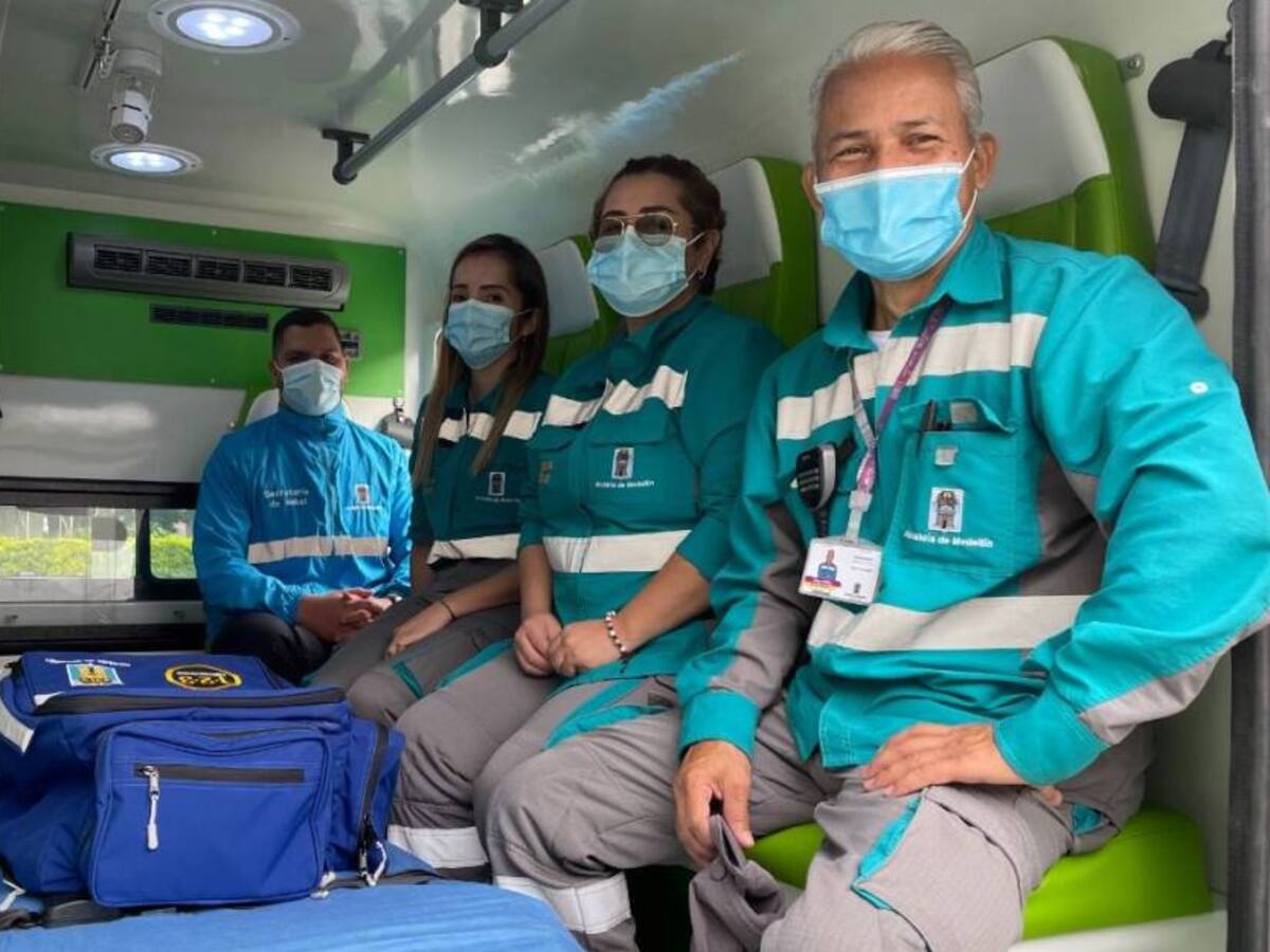 Más de 1500 emergencias atiende ambulancia de salud mental en Medellín