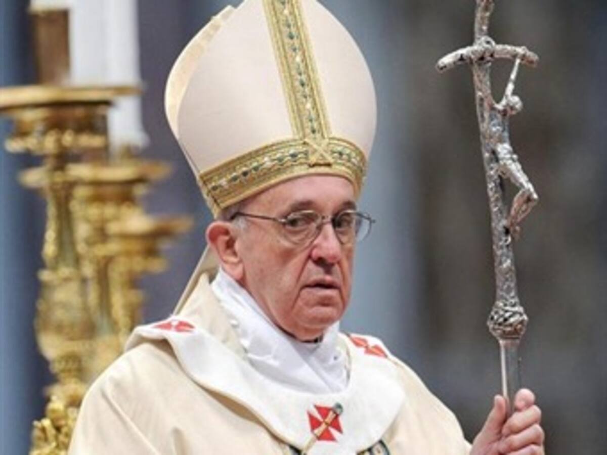 Papa Francisco denuncia a las mafias que "explotan" a los hombres