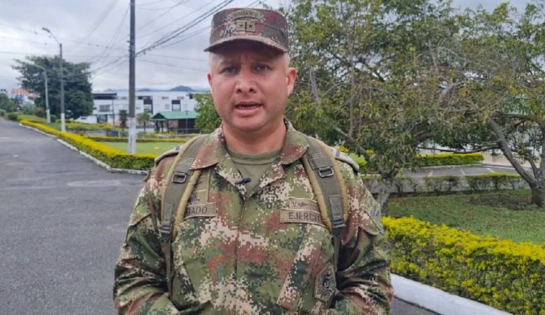Convocatoria para prestar el servicio militar. Crédito: Batallón Ayacucho de Manizales.
