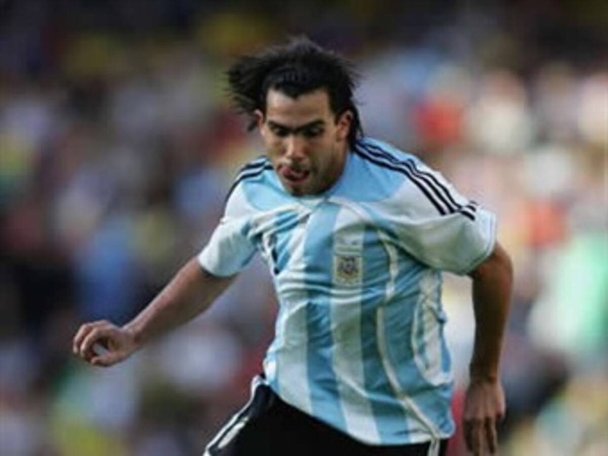 Carlos Tévez no enfrentará a Colombia en la Copa América