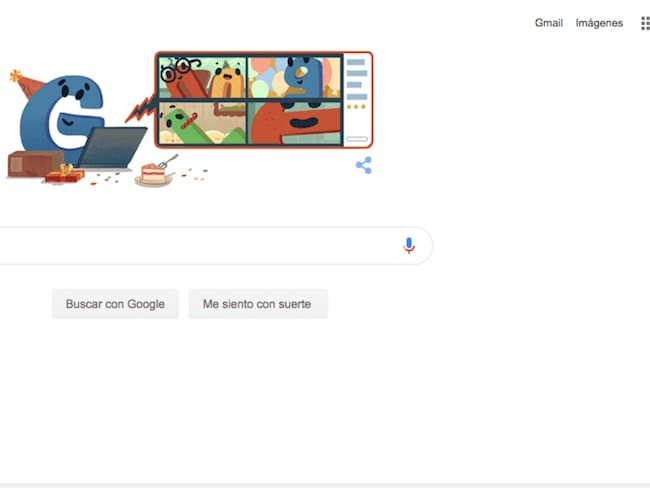 Doodle de Google festeja aniversario número 22 del buscador
