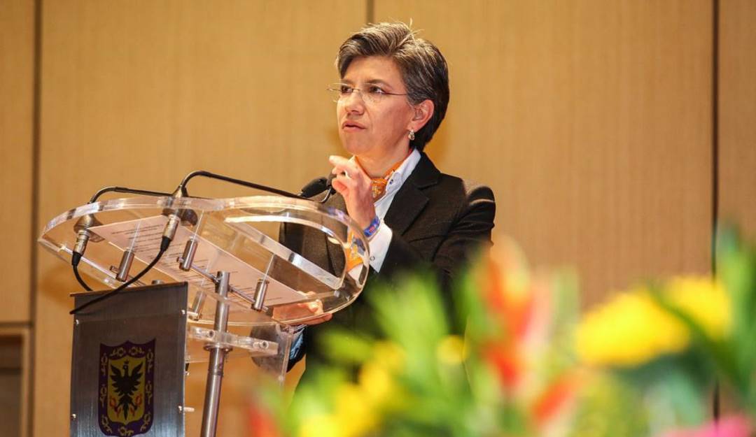 Claudia López Cortesía Alcaldía de Bogotá