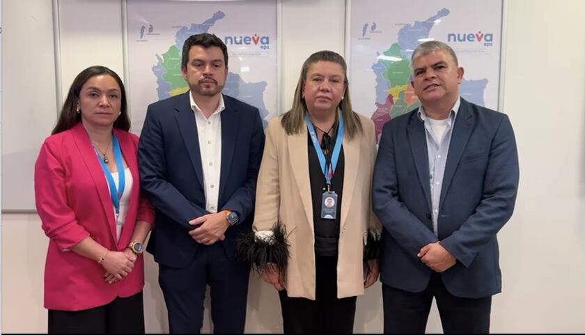 Reunión hospitales de Antioquia y Nueva EPS- Foto video AESA