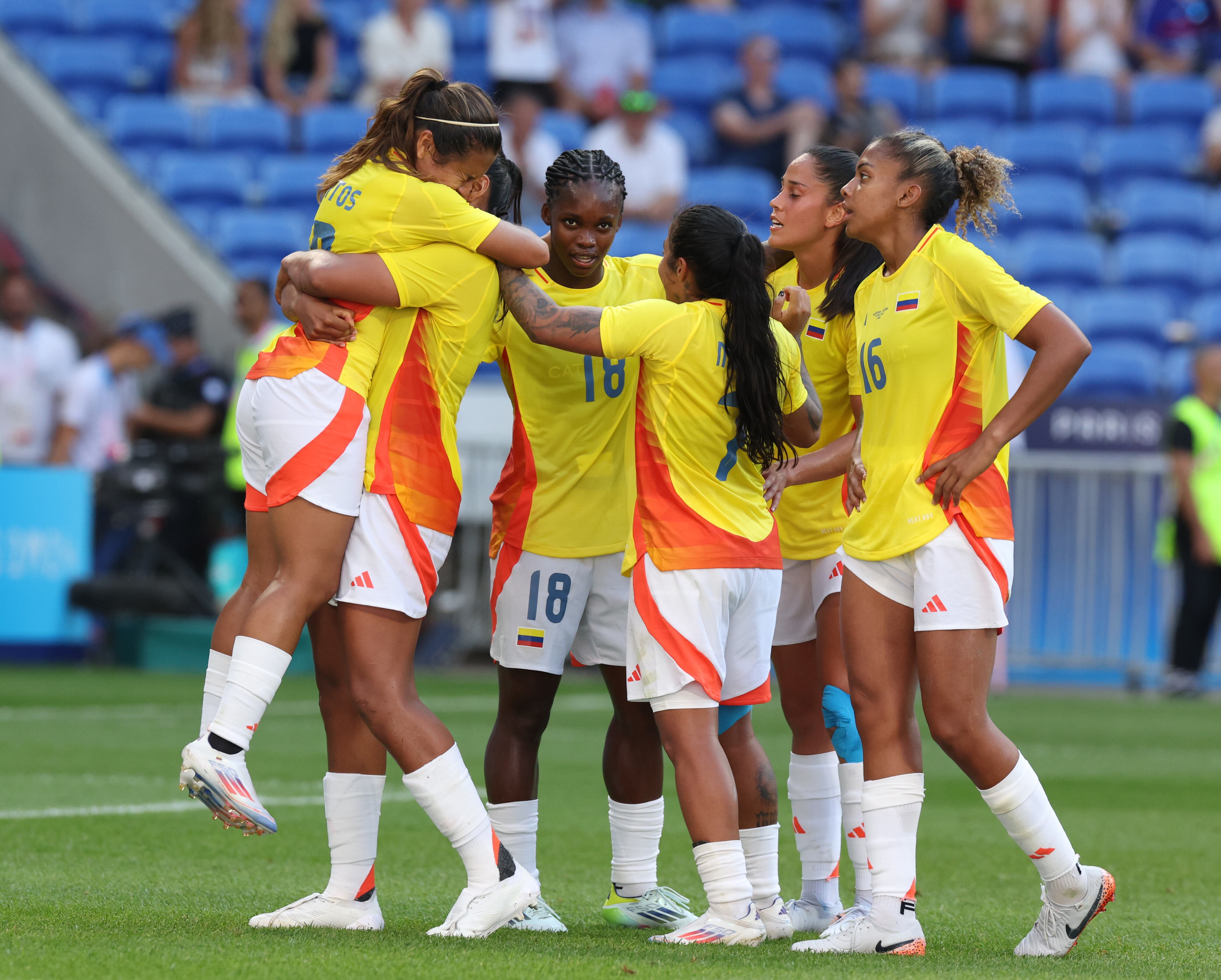 Selección Colombia Femenina en los Juegos Olímpicos 2024 - Getty Images