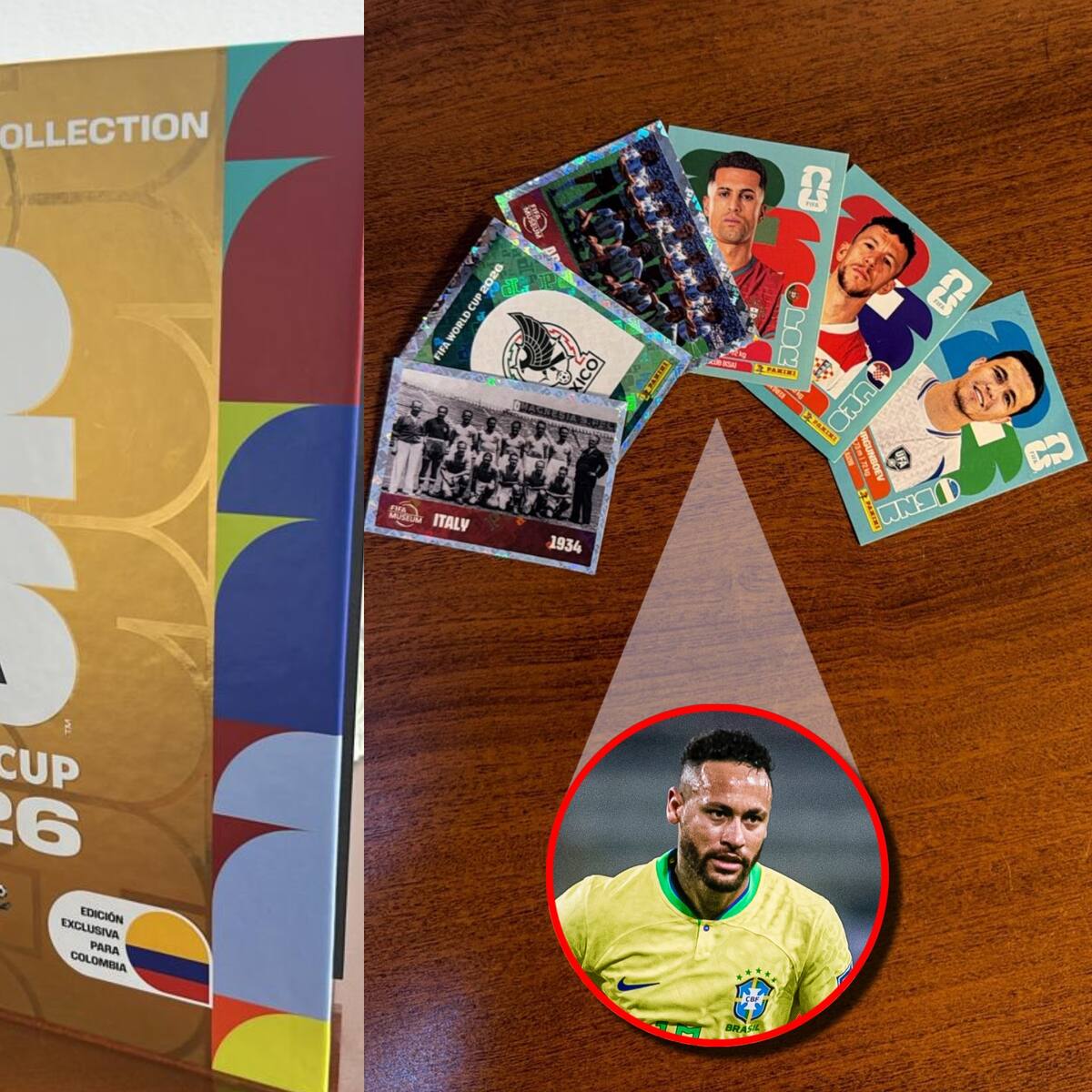 Panini confirma a Neymar en álbum de Mundial 2026: ¿cuándo sale el kit de actualización en Colombia?