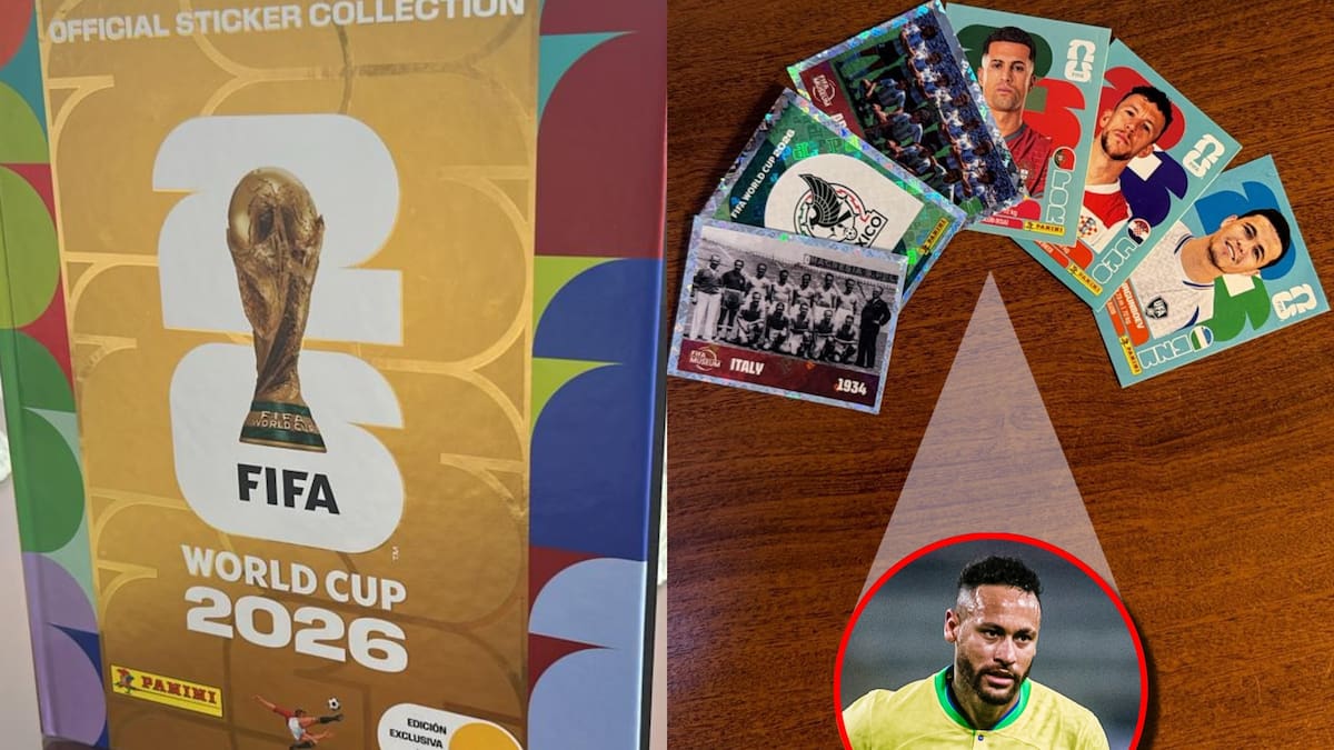 Panini confirma a Neymar en álbum de Mundial 2026: ¿cuándo sale el kit de actualización en Colombia?