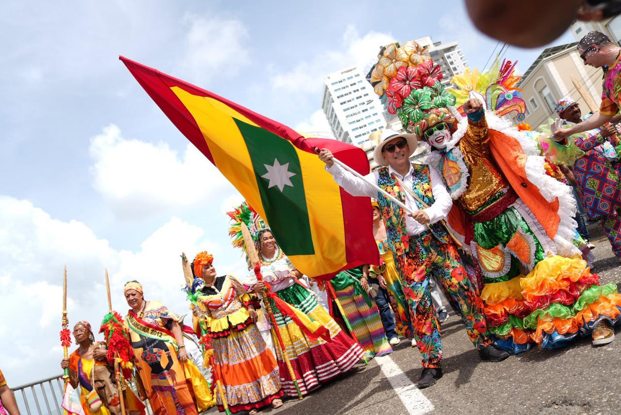 Actores festivos, lanceros y reinas populares participarán en la Feria Nacional de la Ganadería. // Alcaldía de Cartagena