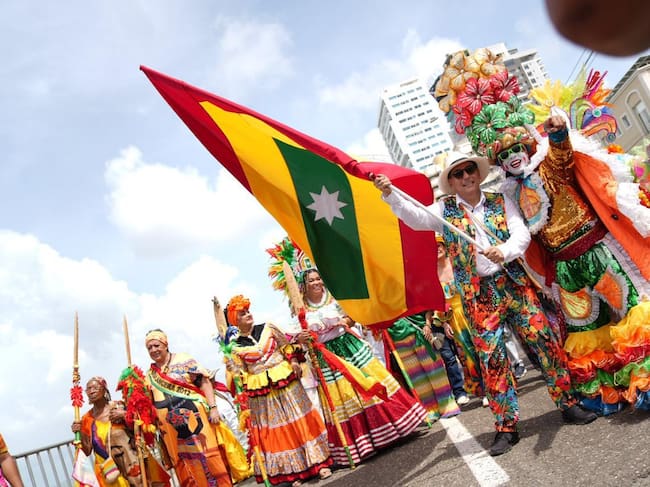 Actores festivos, lanceros y reinas populares participarán en la Feria Nacional de la Ganadería. // Alcaldía de Cartagena