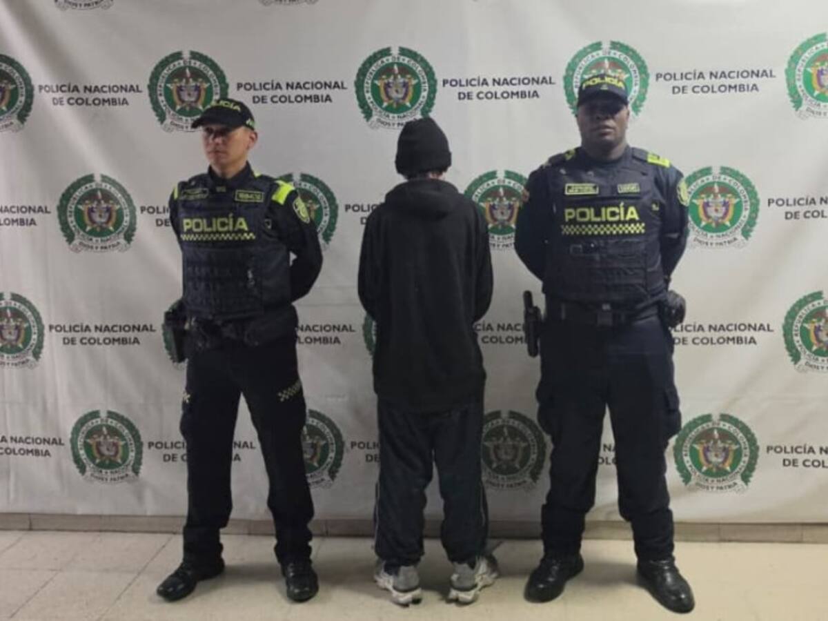 Capturan a hombre señalado de agredir con arma cortopunzante a adulto mayor en Bogotá