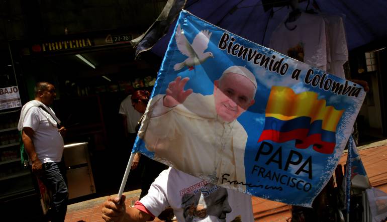 Colombia se prepara para recibir al papa Francisco