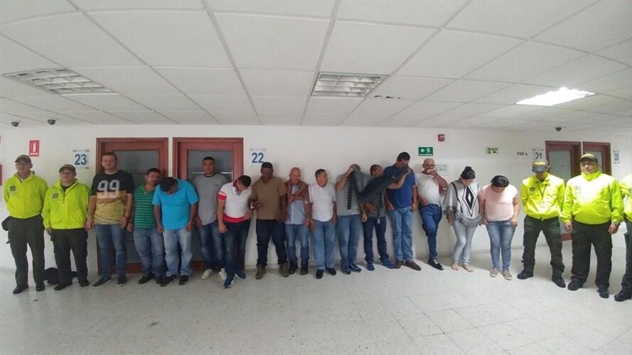 Desarticulan red encargada de proveer sustancias químicas para procesar cocaína. Foto: Policía Nacional