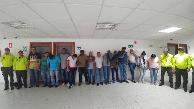 Desarticulan red encargada de proveer sustancias químicas para procesar cocaína. Foto: Policía Nacional