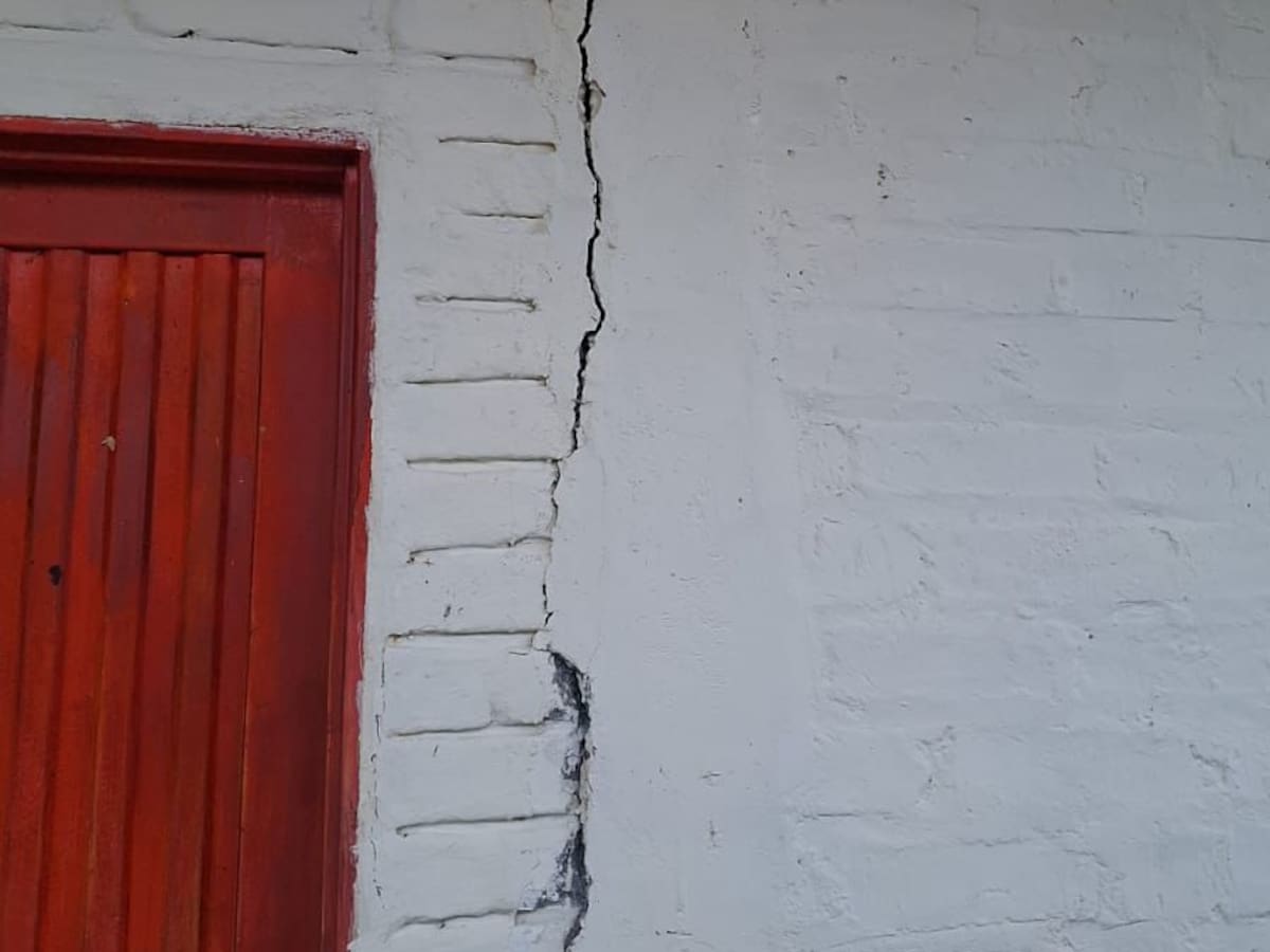 En Caldas, se presentaron afectaciones en algunas casas e instituciones educativas por el temblor