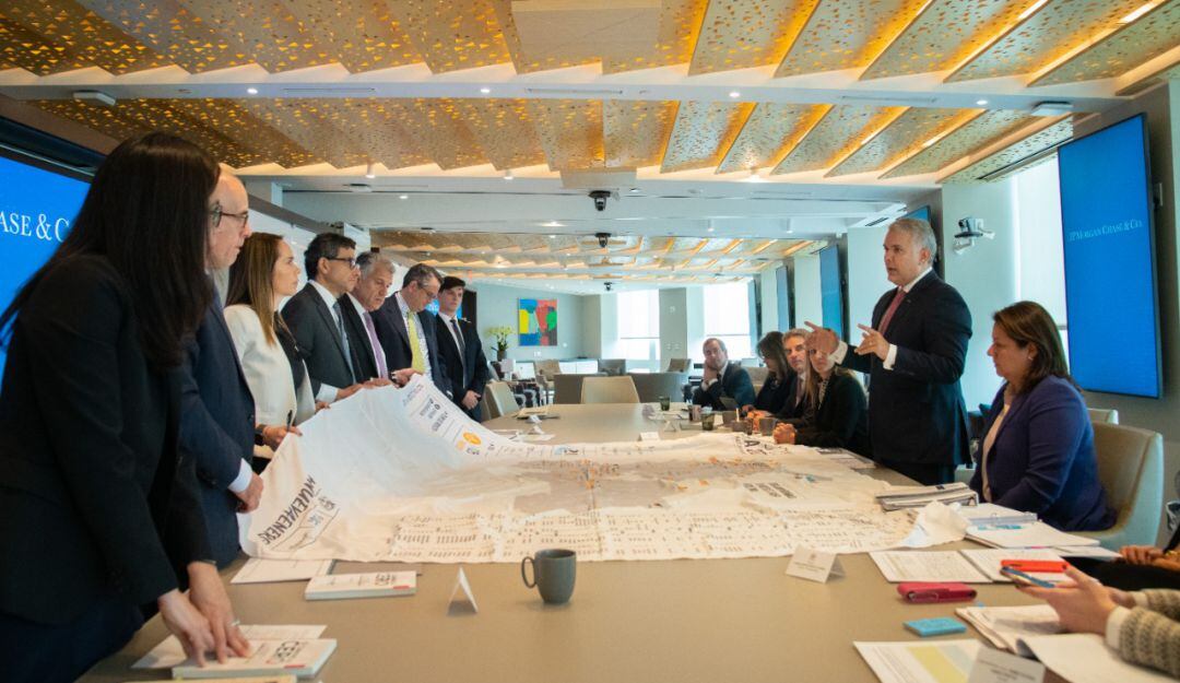 Duque cerró acuerdos de inversión por $533 millones USD en Nueva York