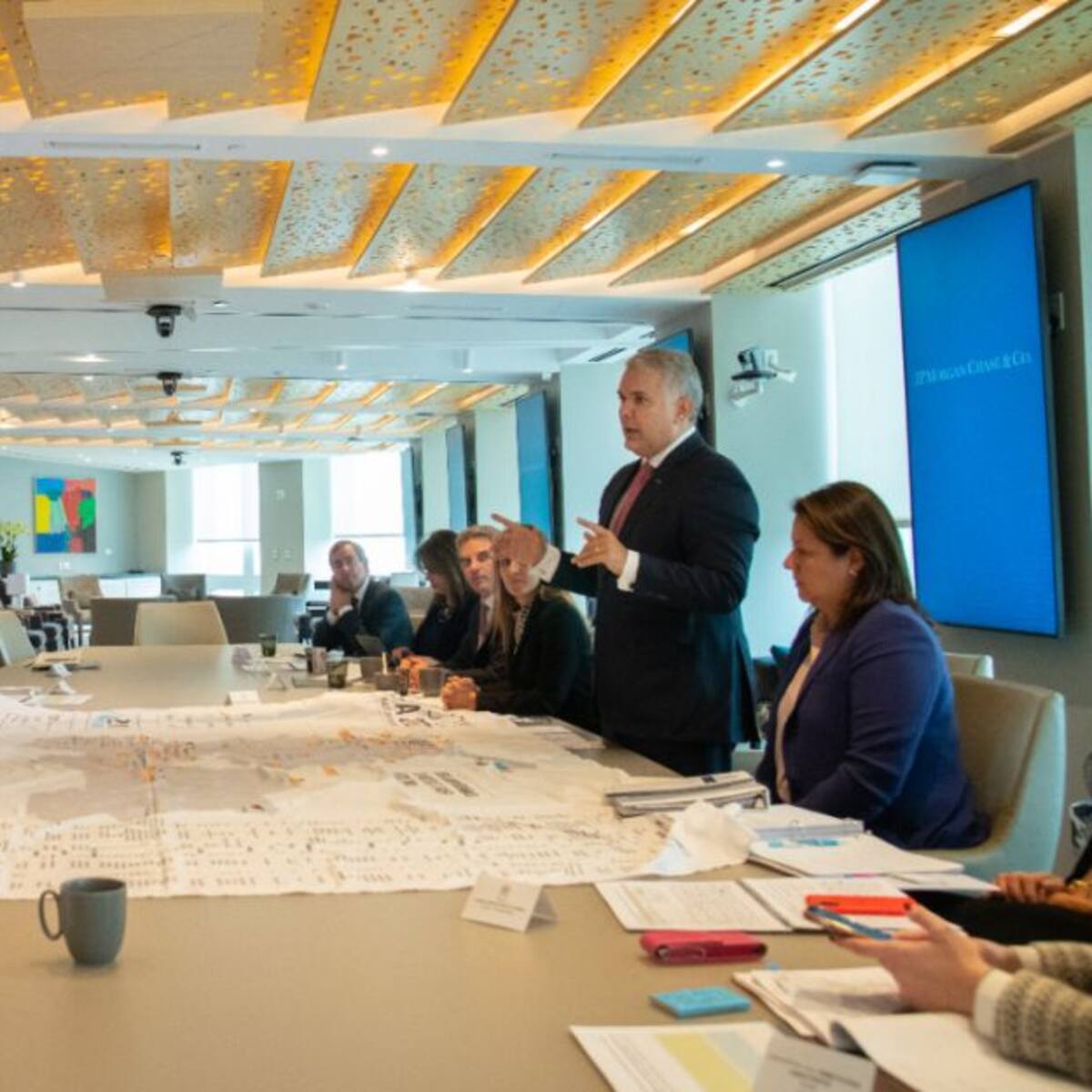 Duque cerró acuerdos de inversión por $533 millones USD en Nueva York