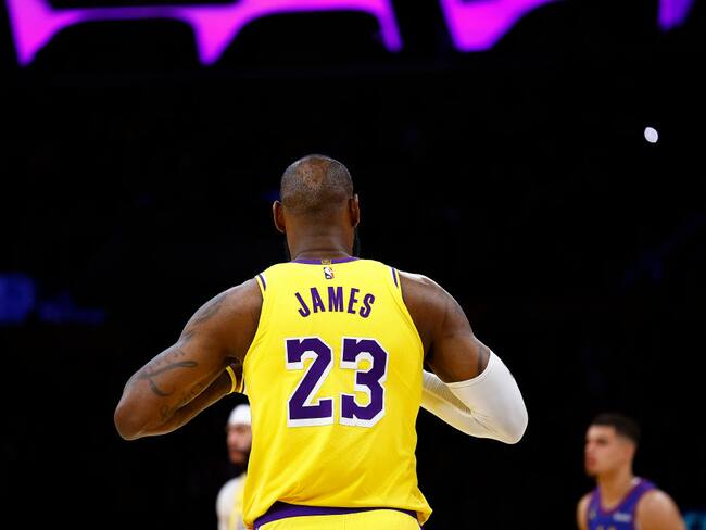 LeBron James, jugador de los Lakers / Getty Images