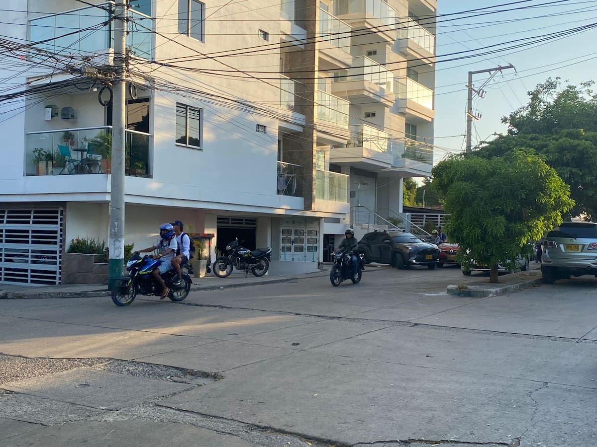 Vecinos del barrio Alto Bosque en Cartagena piden mayor control vial y seguridad