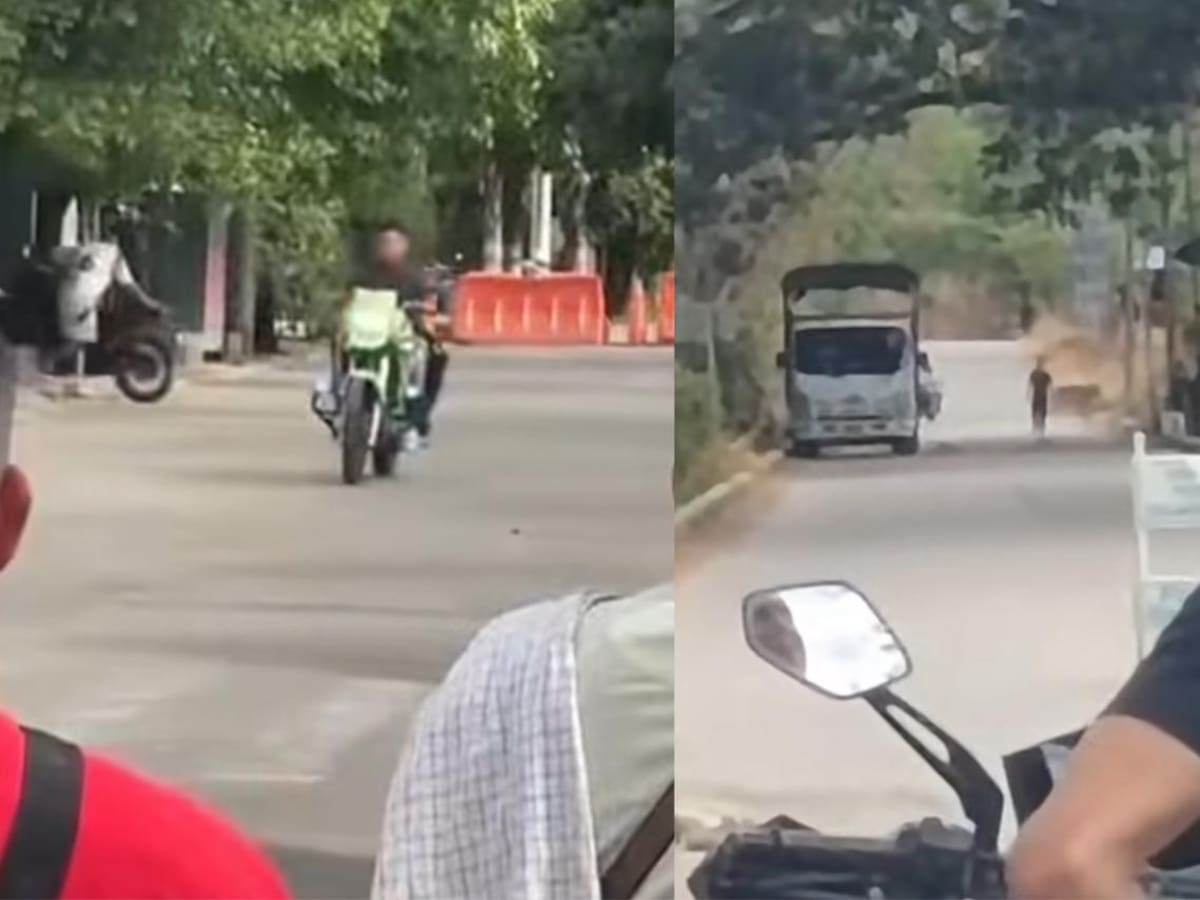 Atacan con drones explosivos la estación de Policía y un camión de Carabineros en Ataco, Tolima