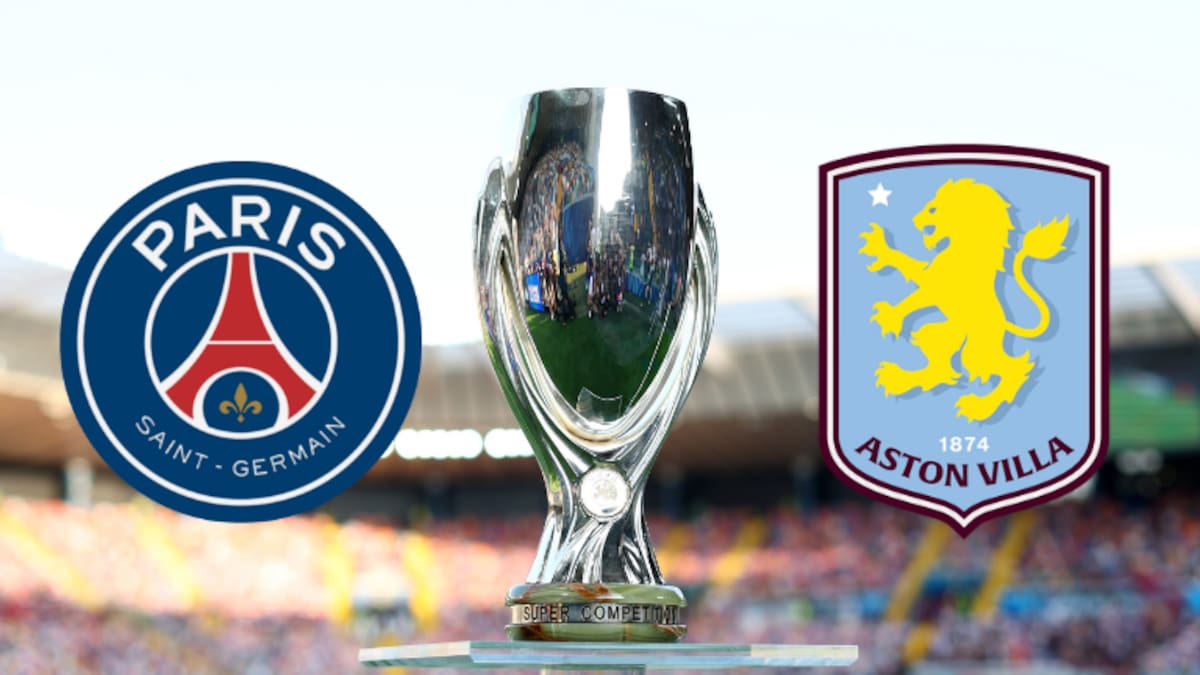 PSG y Aston Villa disputarán la Supercopa de Europa 2026: Fecha y hora