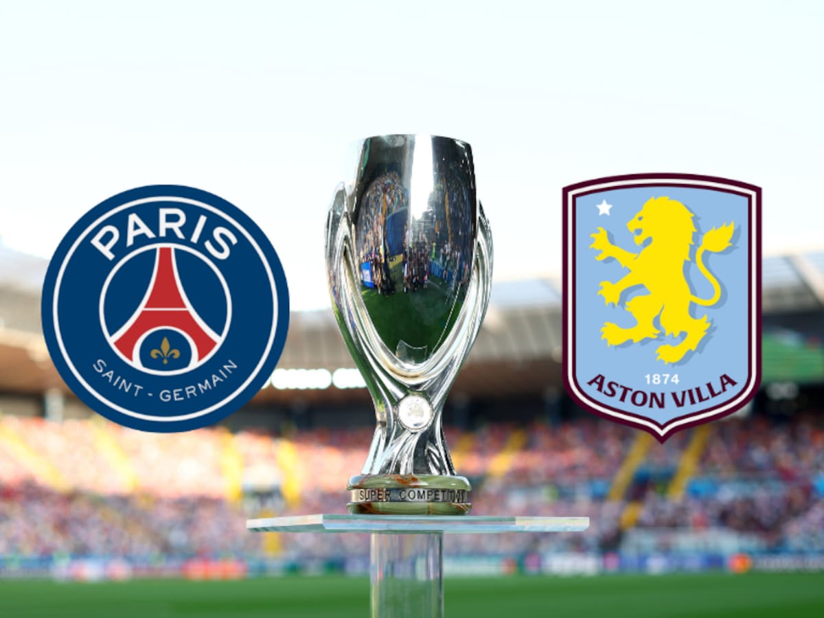PSG y Aston Villa disputarán la Supercopa de Europa 2026: Fecha y hora
