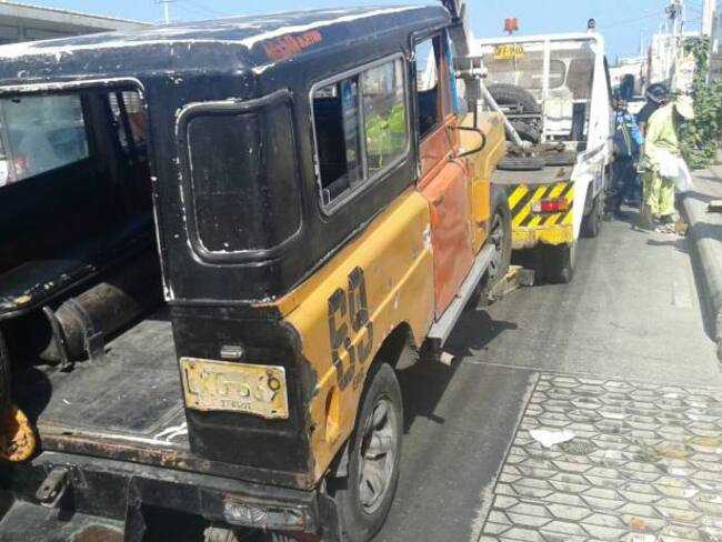 En Cartagena intensifican operativos contra el transporte informal