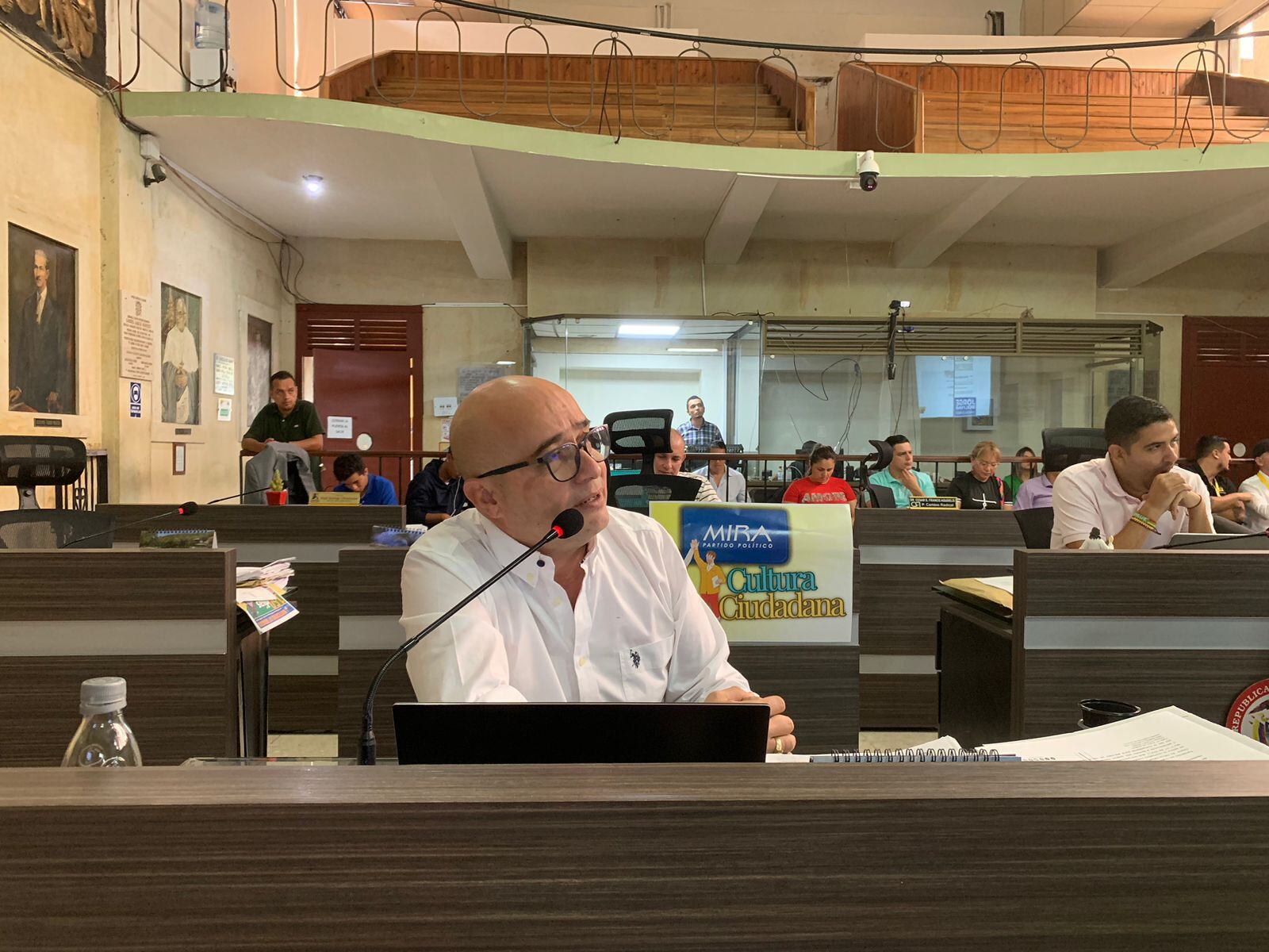 Actualmente Jorge Bolívar es concejal de Ibagué gracias al estatuto de oposición