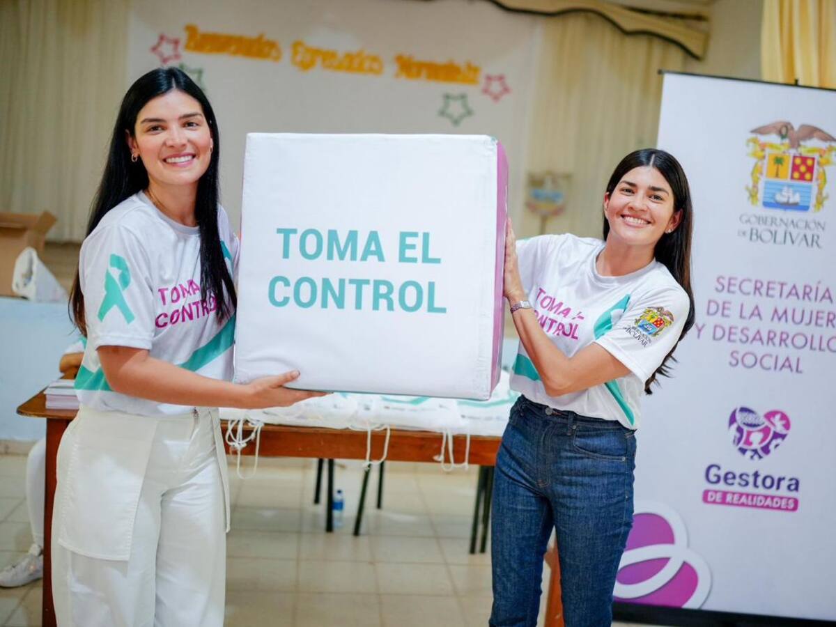 ‘Toma el Control’: campaña para la prevención del Cáncer de Cuello Uterino en Bolívar