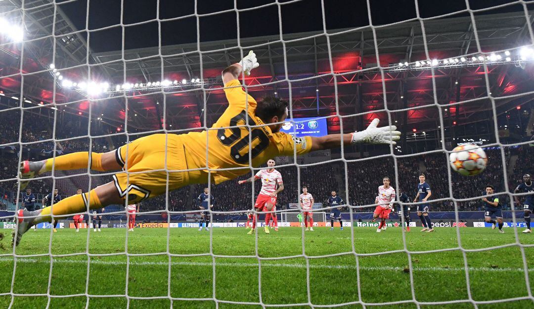 Leipzig 2 - 2 PSG en Champions League 2021