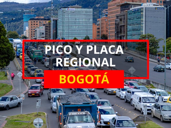 El 3 de mayo hay pico y placa regional en Bogotá y Soacha: Así será la restricción y horario. Getty Images