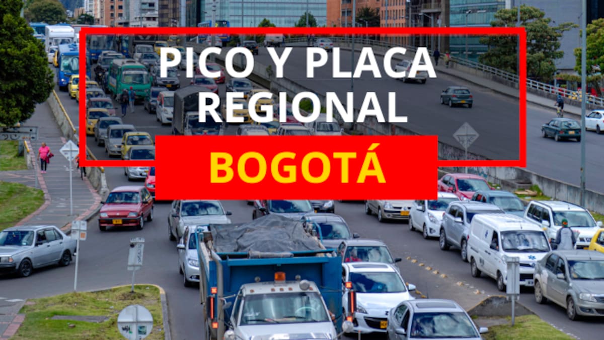 ¿Hay pico y placa regional para ingresar a Bogotá este 13 de julio? Evite multas