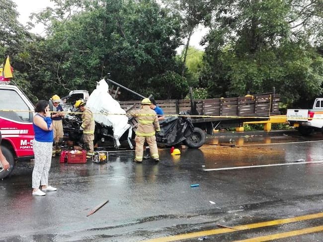 Un muerto y un herido dejó siniestro vial entre Talaigua Nuevo y Mompox