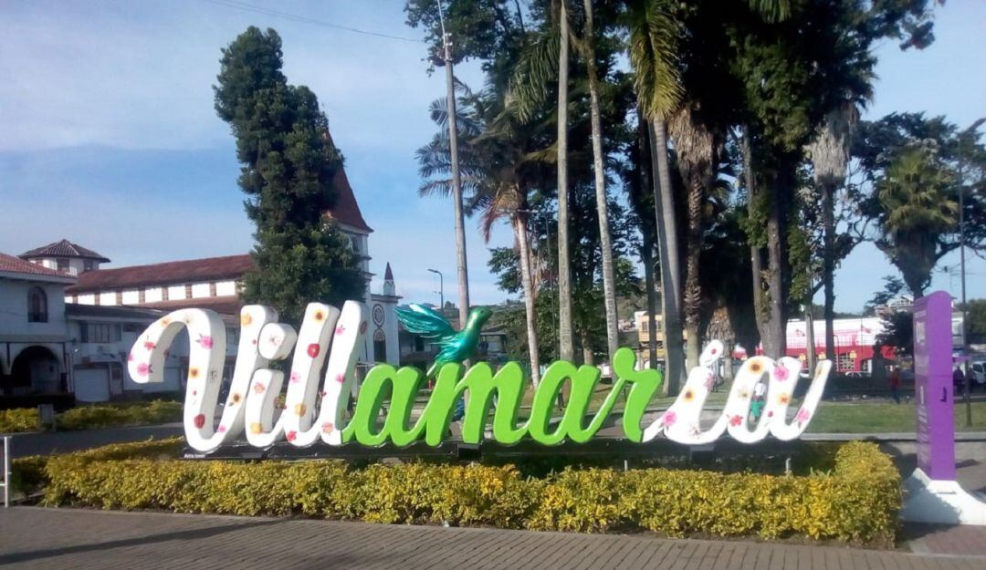 Parque principal de Villamaría, Caldas