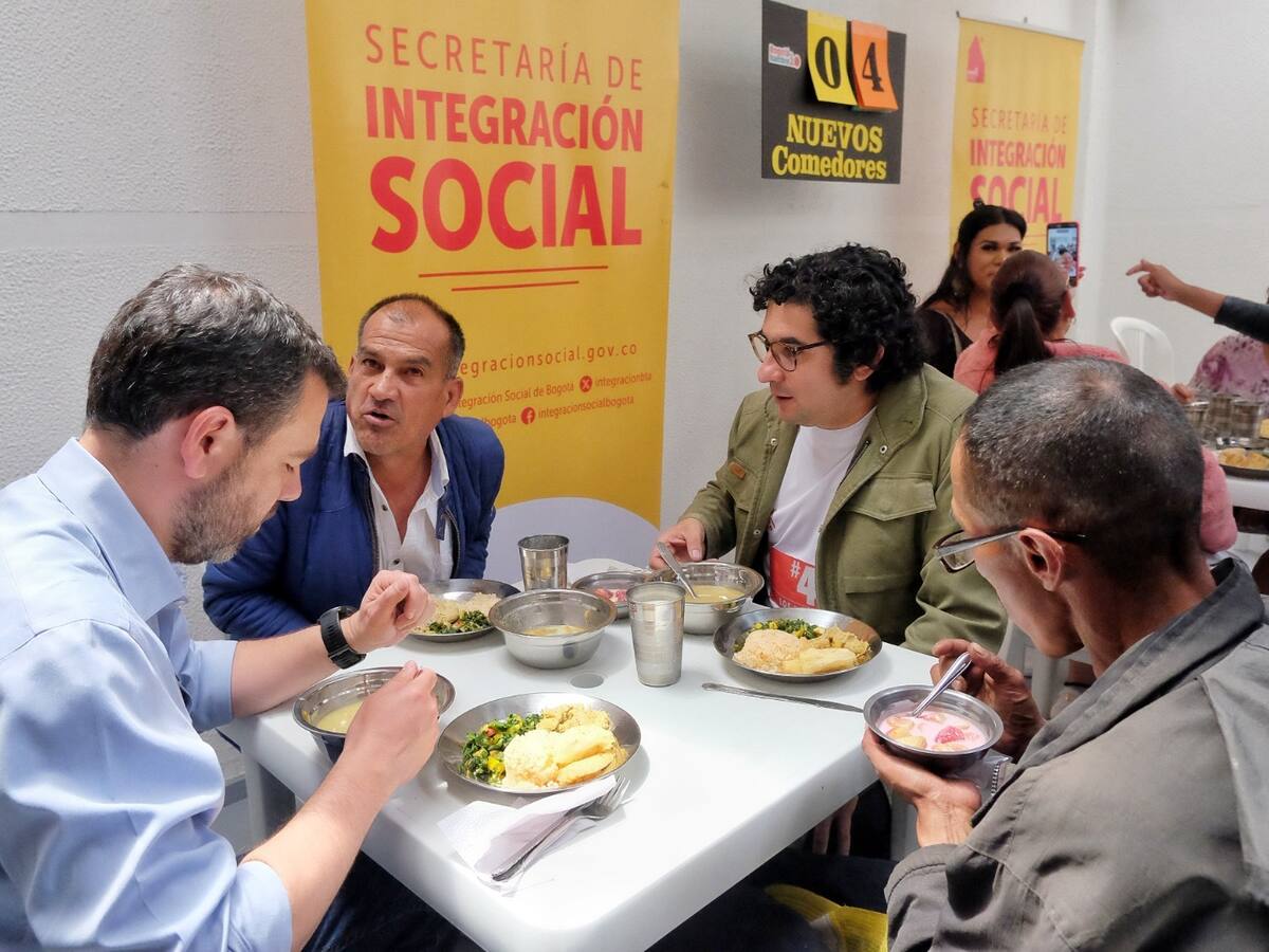 Bogotá alcanza 129 comedores comunitarios con nueva apertura en Los Mártires