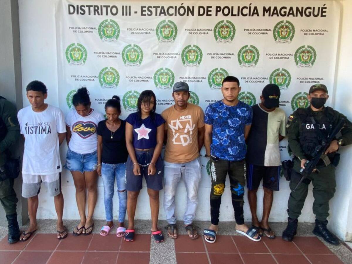 Operación dejó ocho presuntos extorsionistas capturados en Bolívar