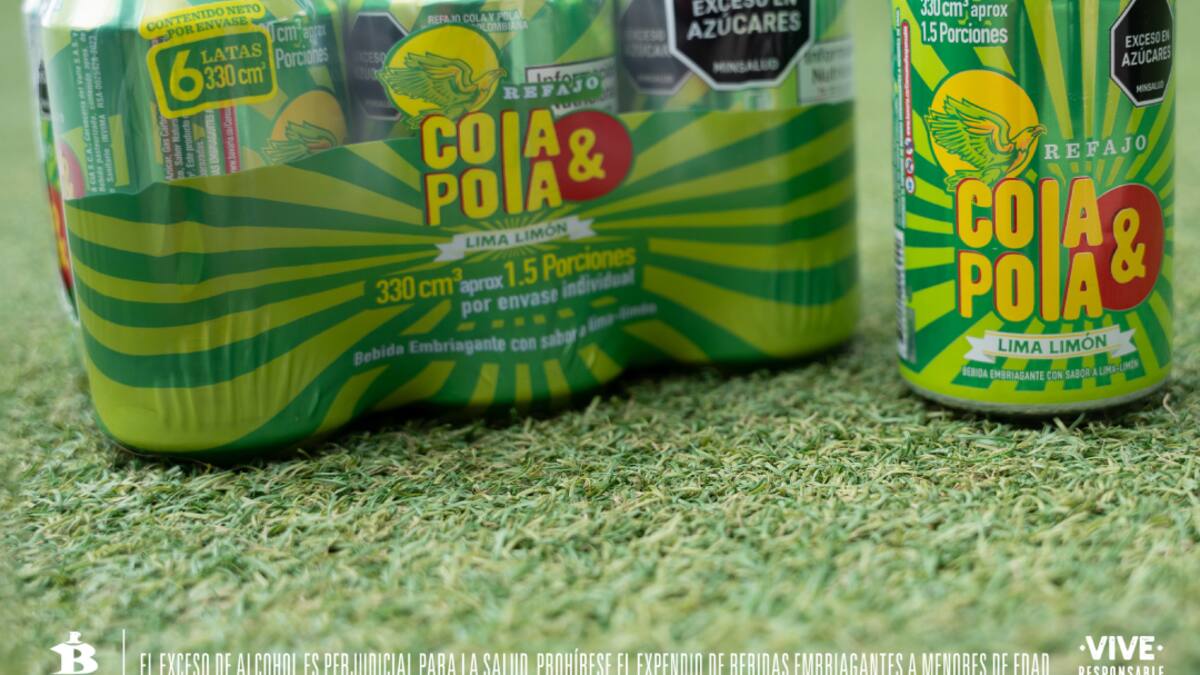 Cola y Pola Lima Limón: la nueva apuesta de Bavaria para el refajo tradicional