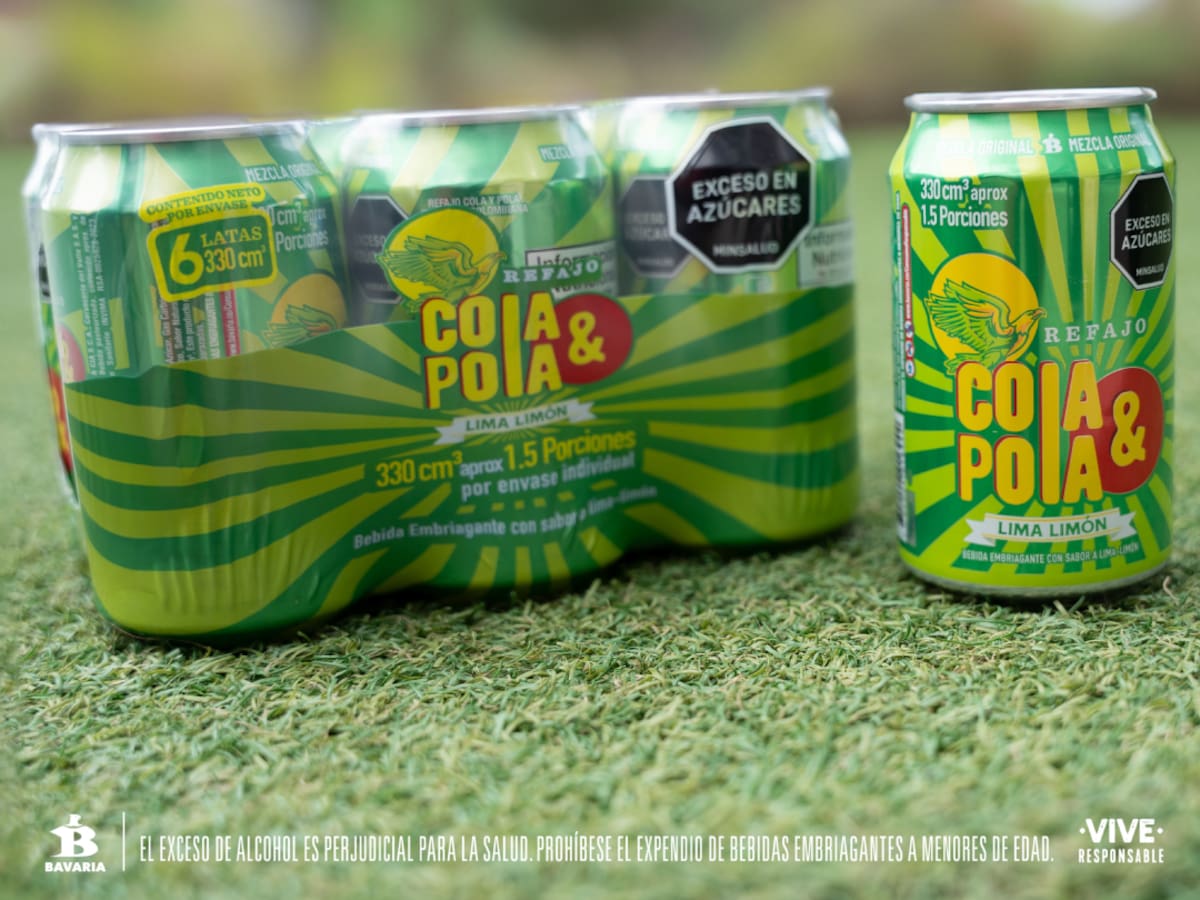 Cola y Pola Lima Limón: la nueva apuesta de Bavaria para el refajo tradicional